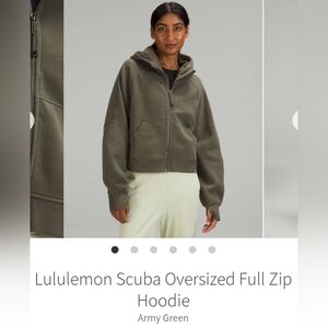 Lululemon Scuba Oversized Full Zip Hoodie